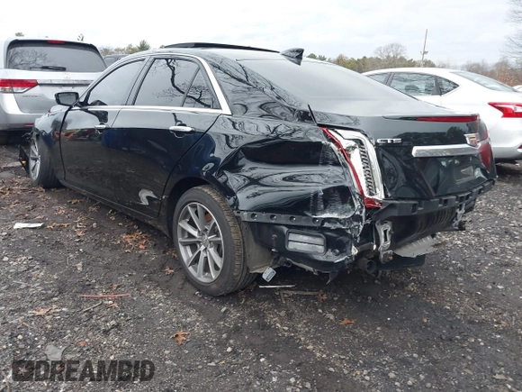 2017 Cadillac CTS Sedan Luxury RWD with VIN 1G6AR5SX1H0130143, listed as a IAAI auction lot 41139841 with 40,995 mi miles. Bid and sale history available at carsss.com. Image 3.