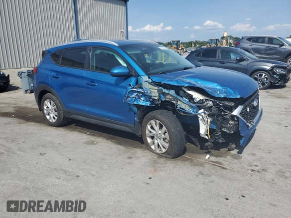 2019 Hyundai Tucson Value with VIN KM8J33A40KU025566, listed as a Copart auction lot 57965045 with 89,698 mi miles and Non repairable. Bid and sale history available at DreamBid. Image 4.
