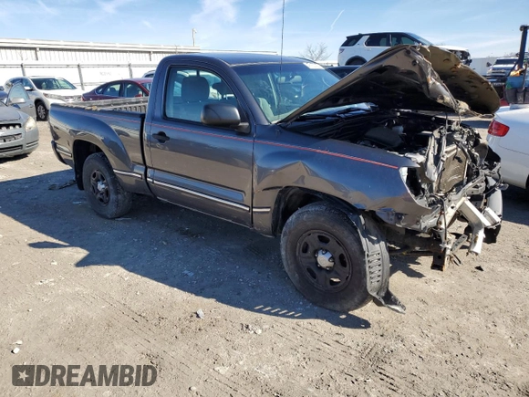 2011 Toyota Tacoma with VIN 5TFNX4CN9BX001724, listed as a Copart auction lot 47130185 with 108,286 mi miles and Salvage Title. Bid and sale history available at DreamBid. Image 4.