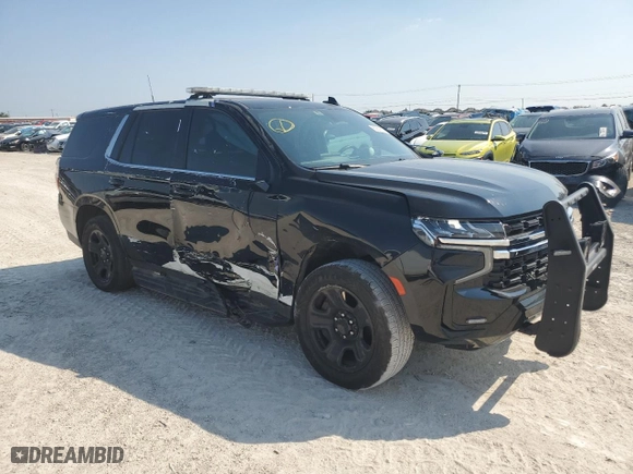 2022 Chevrolet Tahoe Commercial with VIN 1GNSCLED4NR212326, listed as a Copart auction lot 65831824 with 29,879 mi miles and Salvage Title. Bid and sale history available at carsss.com. Image 4.