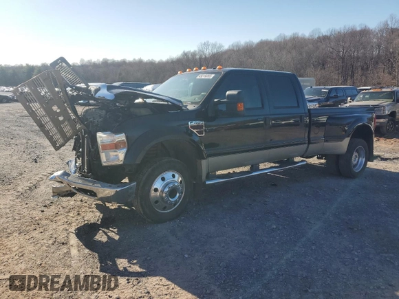 2008 Ford Super Duty F-450 DRW XL with VIN 1FTXW43R48EB36046, listed as a Copart auction lot 49319255 with 51,106 mi miles and Salvage Title. Bid and sale history available at carsss.com. Image 1.