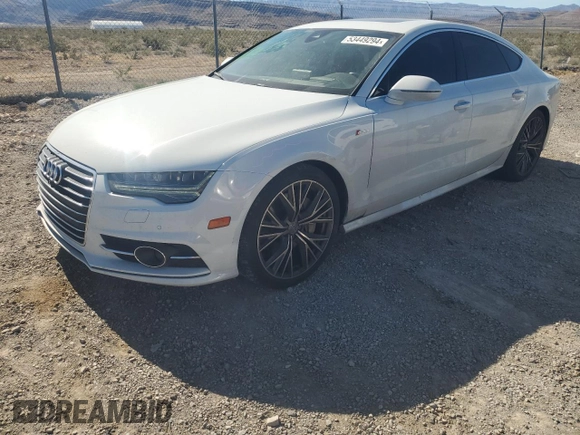 2016 Audi A7 3.0 Prestige with VIN WAU2GAFC6GN091149, listed as a Copart auction lot 53449294 with 89,841 mi miles and Salvage Title. Bid and sale history available at carsss.com. Image 1.