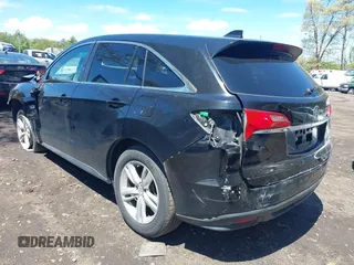 2015 Acura RDX with VIN 5J8TB4H33FL021883, listed as a IAAI auction lot 42197828 with 91,386 mi miles and . Bid and sale history available at carsss.com. Image 3.