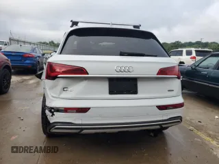 2021 Audi Q5 Premium Plus with VIN WA1BAAFY6M2010268, listed as a Copart auction lot 60370325 with 38,227 mi miles and Salvage title. Bid and sale history available at DreamBid. Image 6.