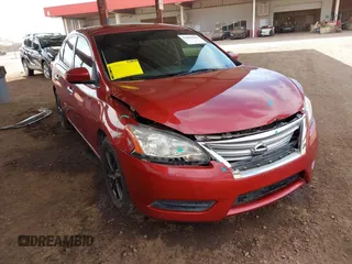 2015 Nissan Sentra SR with VIN 3N1AB7APXFL636510, listed as a IAAI auction lot 41884344 with 149,609 mi miles and . Bid and sale history available at DreamBid. Image 1.