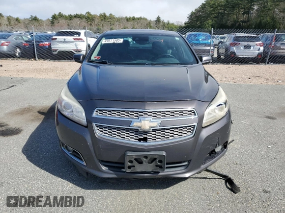 2013 Chevrolet Malibu LTZ with VIN 1G11J5SX9DF224324, listed as a Copart auction lot 49571565 with 172,943 mi miles and Salvage Title. Bid and sale history available at DreamBid. Image 5.