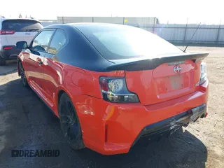 2015 Scion tC with VIN JTKJF5C71FJ006863, listed as a IAAI auction lot 41332681 with 91,559 mi miles. Bid and sale history available at carsss.com. Image 3.