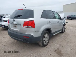 2012 Kia Sorento LX with VIN 5XYKT3A16CG216894, listed as a IAAI auction lot 41356578 with 1 mi miles. Bid and sale history available at carsss.com. Image 4.