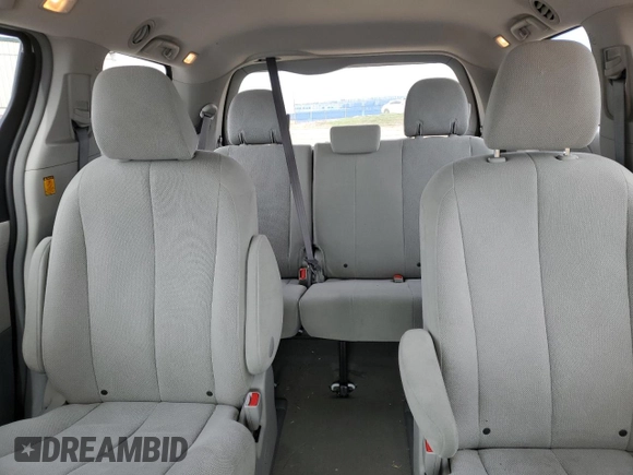 2013 Toyota Sienna L with VIN 5TDZK3DCXDS313664, listed as a Copart auction lot 55080535 with 245,026 mi miles and Salvage Title. Bid and sale history available at carsss.com. Image 10.