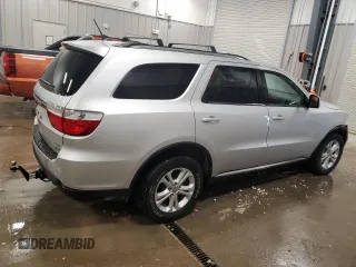 2012 Dodge Durango Crew with VIN 1C4RDJDG9CC117068, listed as a Copart auction lot 85021144 with 196,174 mi miles and Clean Title. Bid and sale history available at DreamBid. Image 3.