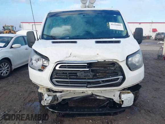 2015 Ford Transit Cargo with VIN 1FTNR1ZMXFKA38419, listed as a IAAI auction lot 41216802 with 109,744 mi miles and . Bid and sale history available at DreamBid. Image 11.