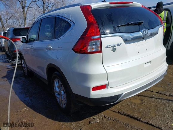 2016 Honda CR-V EX-L with VIN 5J6RM3H73GL011334, listed as a IAAI auction lot 41643636 with 212,792 mi miles. Bid and sale history available at carsss.com. Image 3.