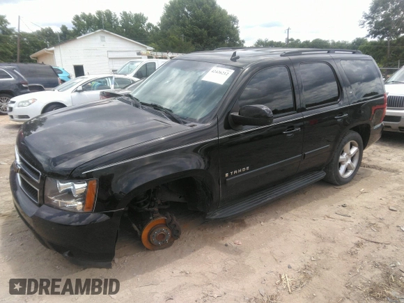 2008 Chevrolet Tahoe LTZ with VIN 1GNFC13J58R160840, listed as a IAAI auction lot 42426212 with 180,494 mi miles and . Bid and sale history available at DreamBid. Image 2.