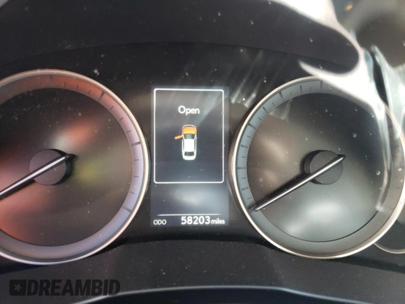 2018 Lexus ES with VIN 58ABK1GG9JU102164, listed as a Copart auction lot 48566765 with 58,203 mi miles and Salvage Title. Bid and sale history available at carsss.com. Image 9.