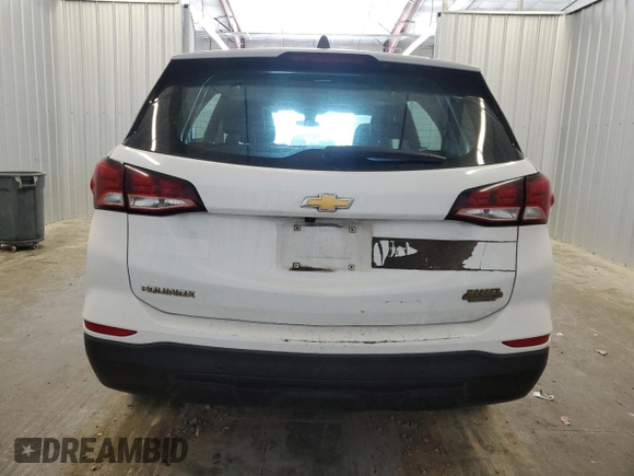 2022 Chevrolet Equinox LS with VIN 3GNAXHEV2NS161704, listed as a Copart auction lot 62684915 with 195,053 mi miles and Clean title. Bid and sale history available at DreamBid. Image 6.