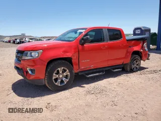 2018 Chevrolet Colorado 4WD Z71 with VIN 1GCGTDEN2J1170373, listed as a Copart auction lot 62603035 with 114,065 mi miles and Salvage title. Bid and sale history available at DreamBid. Image 1.