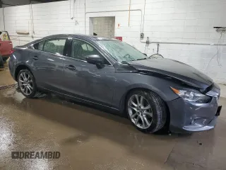 2014 Mazda 6 i Grand Touring with VIN JM1GJ1W6XE1115073, listed as a Copart auction lot 54361325 with 80,726 mi miles and Salvage Title. Bid and sale history available at carsss.com. Image 4.