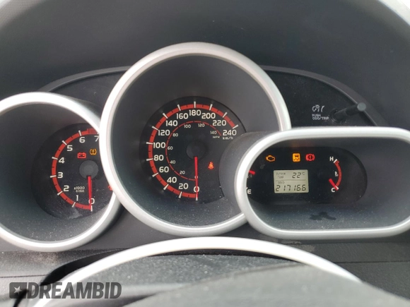 2010 Toyota Matrix S with VIN 2T1KE4EE4AC032608, listed as a Copart auction lot 56980305 with 217,166 mi miles and Clean title. Bid and sale history available at DreamBid. Image 9.
