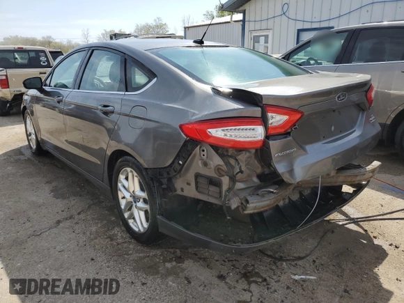 2013 Ford Fusion SE with VIN 3FA6P0HRXDR105455, listed as a Copart auction lot 53437655 with 103,397 mi miles and Salvage Title. Bid and sale history available at DreamBid. Image 2.