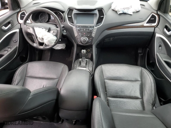 2017 Hyundai Santa Fe XL Luxury with VIN KM8SNDHF0HU199447, listed as a Copart auction lot 77570244 with 0 mi miles and Salvage Title. Bid and sale history available at carsss.com. Image 8.