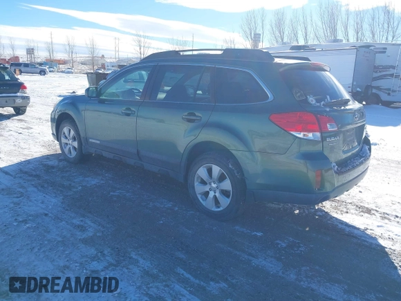 2010 Subaru Outback Premium All-Weather Anniversary z VIN 4S4BRBGC0A3367406, wystawiony jako IAAI lot #41294866 z przebiegiem 152 570 mil mil oraz . Historia ofert i sprzedaży dostępna na DreamBid. Obrazek 3.