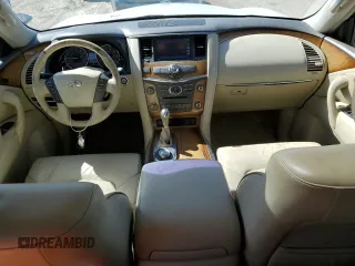 2013 Infiniti QX56 with VIN JN8AZ2NE4D9060802, listed as a Copart auction lot 77322804 with 195,130 mi miles and Clean Title. Bid and sale history available at carsss.com. Image 8.