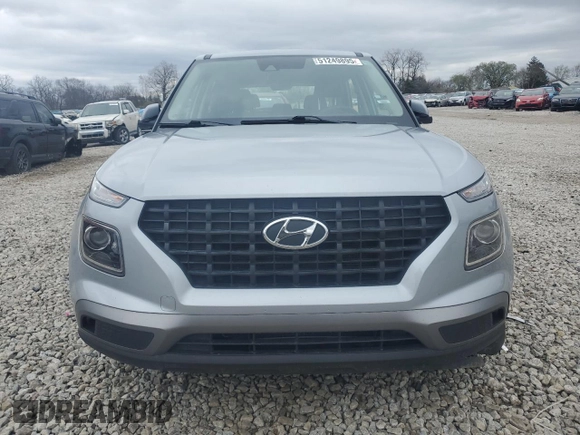 2020 Hyundai Venue SE with VIN KMHRB8A34LU026439, listed as a Copart auction lot 51249895 with 71,352 mi miles and Salvage Title. Bid and sale history available at DreamBid. Image 5.
