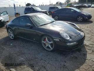 2007 Porsche 911 Carrera S with VIN WP0AB29907S731473, listed as a Copart auction lot 43284385 with 81,597 mi miles and Salvage Title. Bid and sale history available at carsss.com. Image 4.