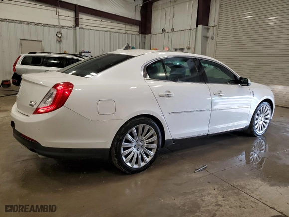 2014 Lincoln MKS with VIN 1LNHL9EK2EG605964, listed as a Copart auction lot 51810195 with 102,850 mi miles and Non Repairable. Bid and sale history available at carsss.com. Image 3.