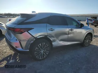 2025 Lexus RX 350h with VIN 2T2BBMCA2SC070683, listed as a Copart auction lot 49420725 with 2,218 mi miles and Salvage title. Bid and sale history available at DreamBid. Image 3.