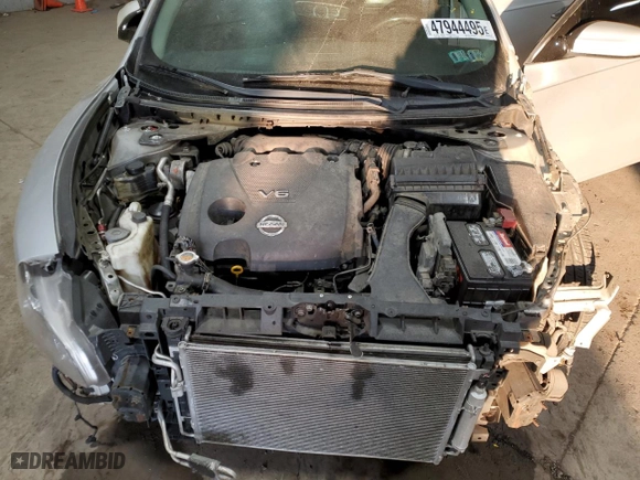 2013 Nissan Maxima 3.5 SV with VIN 1N4AA5AP0DC847914, listed as a Copart auction lot 47944495 with 999,999 mi miles and Salvage Title. Bid and sale history available at carsss.com. Image 11.