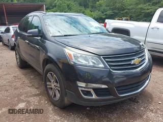 2016 Chevrolet Traverse LT with VIN 1GNKRGKD4GJ343283, listed as a IAAI auction lot 42590105 with 143,318 mi miles and . Bid and sale history available at DreamBid. Image 1.