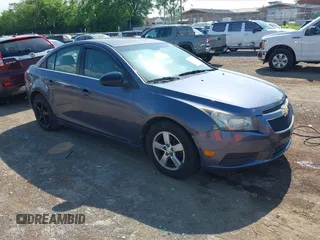 2013 Chevrolet Cruze 1LT with VIN 1G1PC5SB1D7215989, listed as a IAAI auction lot 42160837 with 172,169 mi miles and . Bid and sale history available at DreamBid. Image 1.