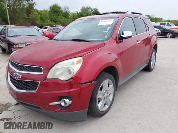 2014 Chevrolet Equinox LTZ with VIN 2GNALDEK8E6237743, listed as a IAAI auction lot 41923745 with 185,891 mi miles. Bid and sale history available at carsss.com. Image 6.