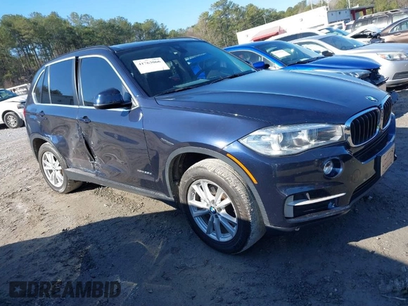 2014 BMW X5 xDrive35d with VIN 5UXKS4C52E0J96532, listed as a IAAI auction lot 41763066 with 153,634 mi miles. Bid and sale history available at carsss.com. Image 1.