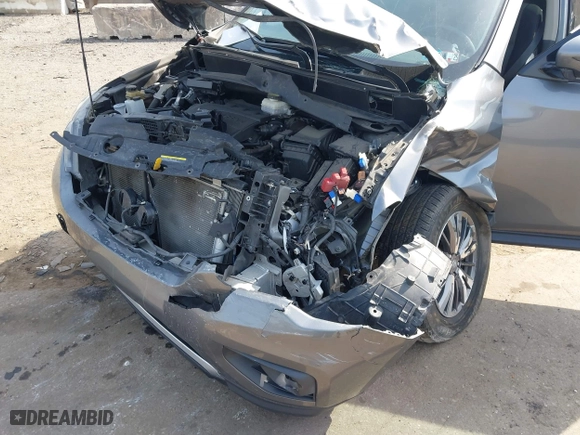 2019 Nissan Pathfinder S with VIN 5N1DR2MM6KC591691, listed as a IAAI auction lot 41803630 with 66,794 mi miles. Bid and sale history available at carsss.com. Image 17.