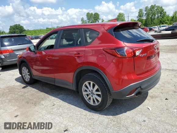 2016 Mazda CX-5 Touring with VIN JM3KE2CY0G0627886, listed as a Copart auction lot 55207054 with 95,884 mi miles and Salvage Title. Bid and sale history available at carsss.com. Image 2.
