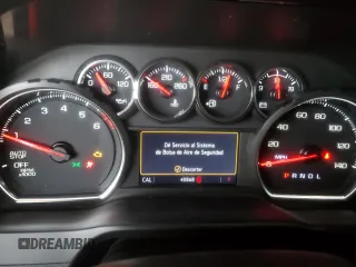 2022 Chevrolet Silverado 1500 Custom with VIN 3GCPWBEK3NG174845, listed as a Copart auction lot 53875515 with 40,868 mi miles and Salvage Title. Bid and sale history available at DreamBid. Image 9.