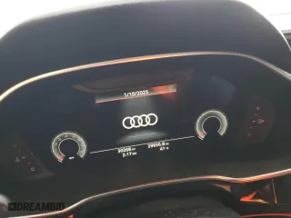 2023 Audi Q3 S line Premium Plus with VIN WA1EECF37P1120581, listed as a Copart auction lot 87961405 with 29,656 mi miles and Salvage Title. Bid and sale history available at carsss.com. Image 9.