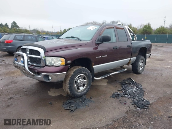 2004 Dodge 2500 SLT with VIN 3D7KU28D74G160366, listed as a IAAI auction lot 41982570 with 206,120 mi miles and . Bid and sale history available at DreamBid. Image 2.