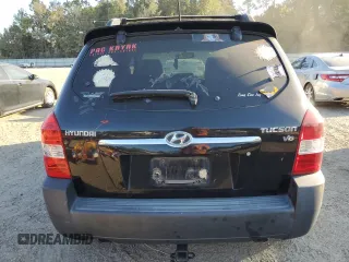 2008 Hyundai Tucson SE with VIN KM8JN12D08U893928, listed as a Copart auction lot 75516894 with 160,044 mi miles and Clean Title. Bid and sale history available at carsss.com. Image 6.
