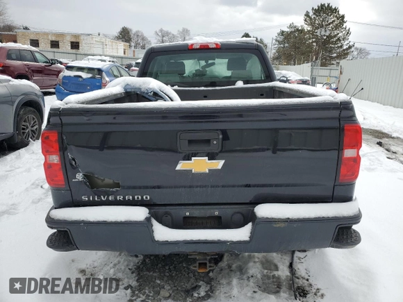 2017 Chevrolet Silverado 1500 Work Truck with VIN 1GCVKNEH1HZ285195, listed as a Copart auction lot 43771695 with 129,135 mi miles and Salvage Title. Bid and sale history available at carsss.com. Image 6.