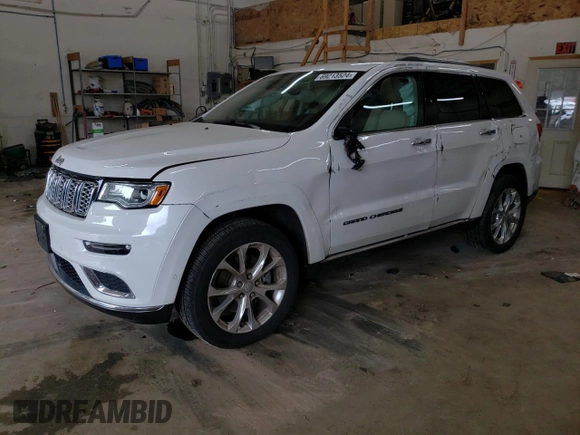 2021 Jeep Grand Cherokee Summit with VIN 1C4RJFJG6MC638776, listed as a Copart auction lot 69213524 with 40,796 mi miles and Salvage Title. Bid and sale history available at carsss.com. Image 1.