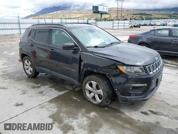 2018 Jeep Compass Latitude z VIN 3C4NJDBB5JT161280, wystawiony jako Copart lot #56758805 z przebiegiem 82 142 mil mil oraz Szkoda całkowita • Salvage title. Historia ofert i sprzedaży dostępna na DreamBid. Obrazek 4.