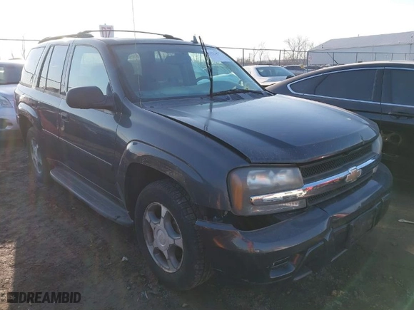 2007 Chevrolet TrailBlazer LT with VIN 1GNDT13S872125992, listed as a IAAI auction lot 41793457 with 183,511 mi miles. Bid and sale history available at carsss.com. Image 1.