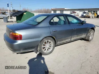 1999 Acura TL with VIN 19UUA5647XA006826, listed as a Copart auction lot 48509805 with 179,102 mi miles and Salvage Title. Bid and sale history available at carsss.com. Image 3.