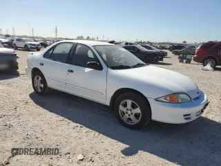 2002 Chevrolet Cavalier LS with VIN 1G1JF524X27421498, listed as a Copart auction lot 49340195 with 33,708 mi miles and Salvage Title. Bid and sale history available at DreamBid. Image 4.
