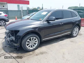 2016 Audi Q5 Premium Plus with VIN WA1L2AFP9GA061315, listed as a IAAI auction lot 42487560 with 114,346 mi miles and . Bid and sale history available at DreamBid. Image 2.