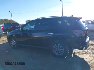 2016 Nissan Pathfinder S with VIN 5N1AR2MN4GC664558, listed as a IAAI auction lot 41310709 with 120,121 mi miles and . Bid and sale history available at DreamBid. Image 14.