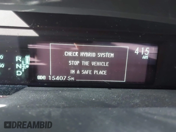 2015 Toyota Prius Four with VIN JTDKN3DUXF0464303, listed as a IAAI auction lot 41939905 with 154,075 mi miles. Bid and sale history available at carsss.com. Image 15.